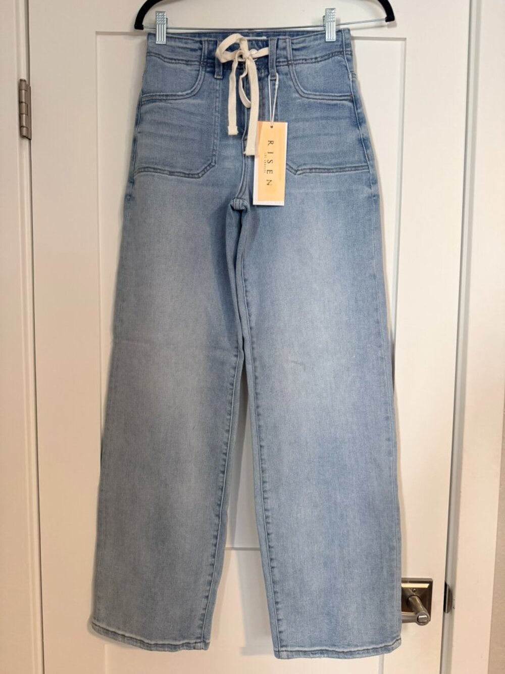 RISEN wide-leg jeans